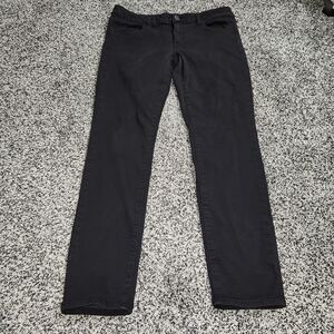 American Eagle Jeggings Black  Stretch Cotton Blend Women's Sz 14 Reg, Clean Cut